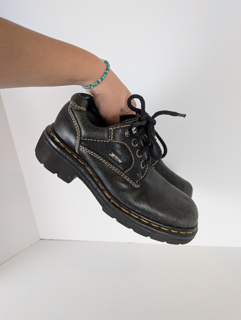 Vintage Dr. Martens Chunky Black 9272 Oxfords 6